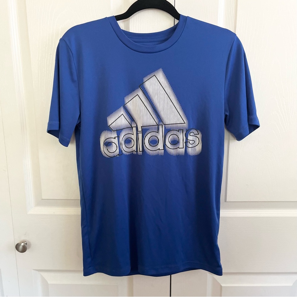 5 for $25! Adidas Short Sleeve Blue Tee
